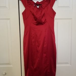 Limited Red Cocktail Dress Sz 8